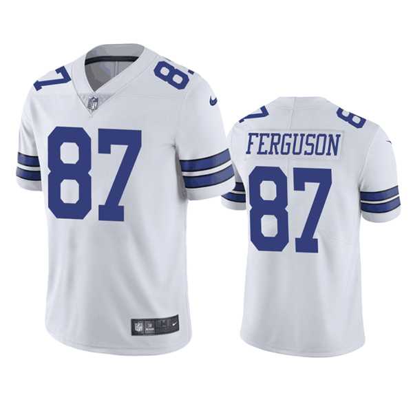 Men & Women & Youth Dallas Cowboys #87 Jake Ferguson White Vapor Untouchable Limited Football Stitched Jersey